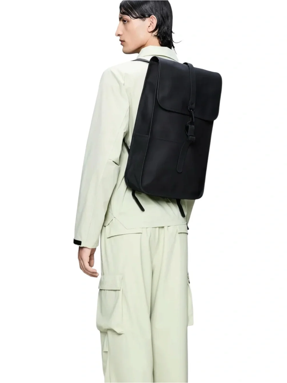 Rains Backpack Black Style 13000 W3 NWT Sealed